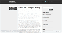 Desktop Screenshot of jaydenmillard.wordpress.com