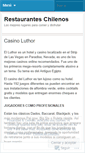 Mobile Screenshot of losmejoresrestauranteschilenos.wordpress.com