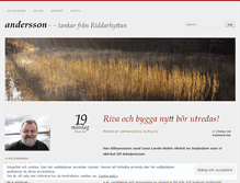Tablet Screenshot of larsandersson.wordpress.com