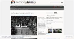 Desktop Screenshot of journeytogenius.wordpress.com