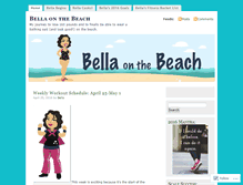 Tablet Screenshot of bellaonthebeach.wordpress.com