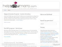 Tablet Screenshot of helpyoumarry.wordpress.com
