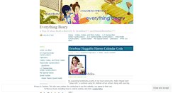Desktop Screenshot of everythingbeary.wordpress.com