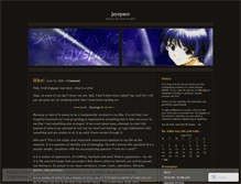 Tablet Screenshot of jaynemorose.wordpress.com