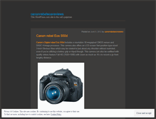 Tablet Screenshot of canonrebeleosreviews.wordpress.com