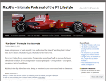 Tablet Screenshot of maximumgs.wordpress.com