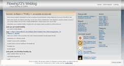Desktop Screenshot of flowing72.wordpress.com