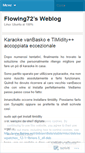 Mobile Screenshot of flowing72.wordpress.com