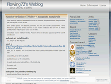 Tablet Screenshot of flowing72.wordpress.com