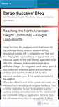Mobile Screenshot of cargosuccess.wordpress.com