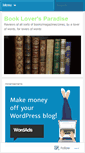 Mobile Screenshot of bookloversparadise.wordpress.com