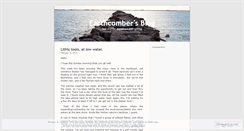 Desktop Screenshot of earthcomber.wordpress.com