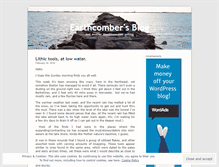 Tablet Screenshot of earthcomber.wordpress.com