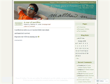 Tablet Screenshot of presidentmatt.wordpress.com