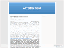 Tablet Screenshot of ouradvertisement.wordpress.com