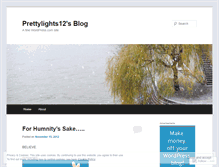 Tablet Screenshot of prettylights12.wordpress.com