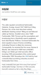 Mobile Screenshot of hm1hm.wordpress.com