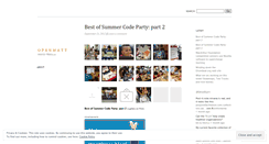 Desktop Screenshot of openmatt.wordpress.com