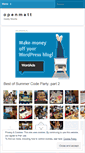 Mobile Screenshot of openmatt.wordpress.com