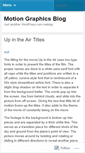 Mobile Screenshot of cfdmotion.wordpress.com