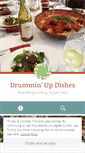 Mobile Screenshot of drumminupdishes.wordpress.com