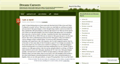 Desktop Screenshot of dreamcareers.wordpress.com