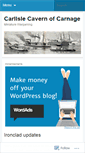 Mobile Screenshot of cavernofcarnage.wordpress.com