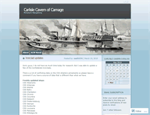 Tablet Screenshot of cavernofcarnage.wordpress.com