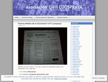 Tablet Screenshot of luospraya.wordpress.com