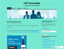 Tablet Screenshot of cntassociates.wordpress.com