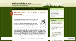 Desktop Screenshot of linked4ministry.wordpress.com
