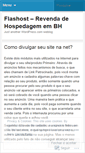 Mobile Screenshot of flashostbh.wordpress.com