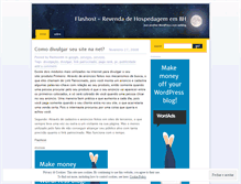 Tablet Screenshot of flashostbh.wordpress.com