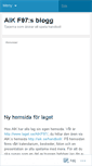 Mobile Screenshot of aikf97.wordpress.com