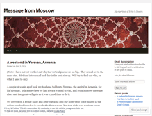 Tablet Screenshot of messagefrommoscow.wordpress.com