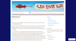 Desktop Screenshot of alexasykes.wordpress.com