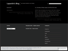 Tablet Screenshot of lapardin.wordpress.com