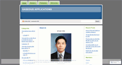 Desktop Screenshot of gaseousapplications.wordpress.com