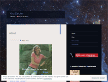 Tablet Screenshot of kiradecker.wordpress.com