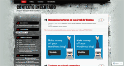 Desktop Screenshot of contextoencerrado.wordpress.com