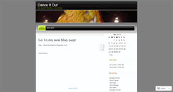 Desktop Screenshot of danceitout.wordpress.com