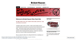 Desktop Screenshot of brisketheaven.wordpress.com