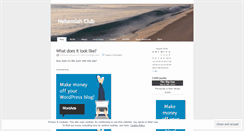 Desktop Screenshot of nehemiahclub.wordpress.com