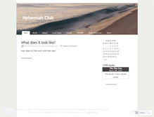Tablet Screenshot of nehemiahclub.wordpress.com