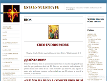 Tablet Screenshot of loquecreemos.wordpress.com