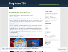 Tablet Screenshot of blognametbd.wordpress.com