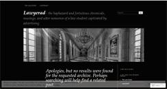 Desktop Screenshot of lawyerad.wordpress.com