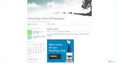 Desktop Screenshot of boxofchocolates.wordpress.com