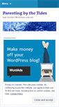 Mobile Screenshot of parentingbythetides.wordpress.com