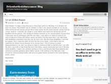 Tablet Screenshot of drkens.wordpress.com